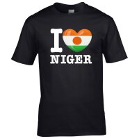 Kinder T-Shirt - I LOVE NIGER