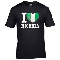 Kinder T-Shirt - I LOVE NIGERIA