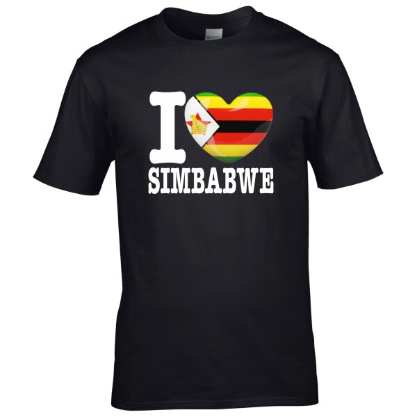 Kinder T-Shirt - I LOVE SIMBABWE
