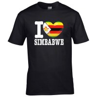 Kinder T-Shirt - I LOVE SIMBABWE