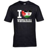 Kinder T-Shirt - I LOVE WESTSAHARA