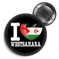 Button - I LOVE WESTSAHARA -