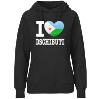 Damen Hoodie - I LOVE DSCHIBUTI