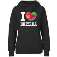 Damen Hoodie - I LOVE ERITREA
