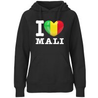 Damen Hoodie - I LOVE MALI