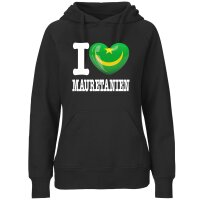 Damen Hoodie - I LOVE MAURETANIEN