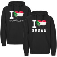 Kinder Hoodie - I LOVE SUDAN