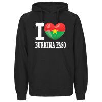 Kinder Hoodie - I LOVE BURKINA FASO