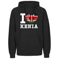 Kinder Hoodie - I LOVE KENIA