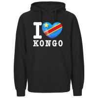 Kinder Hoodie - I LOVE KONGO
