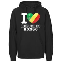Kinder Hoodie - I LOVE KONGO REPUBLIK