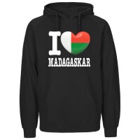 Kinder Hoodie - I LOVE MADAGASKAR