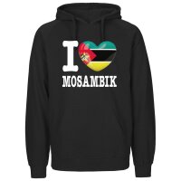 Kinder Hoodie - I LOVE MOSAMBIK