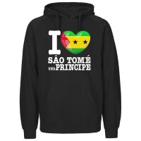 Kinder Hoodie - I LOVE SÃO TOMÉ UND PRINCIPE