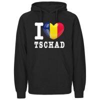 Kinder Hoodie - I LOVE TSCHAD