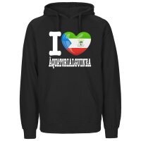 Herren Hoodie - I LOVE ÄQUATORIALGUINEA