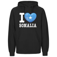 Herren Hoodie - I LOVE SOMALIA