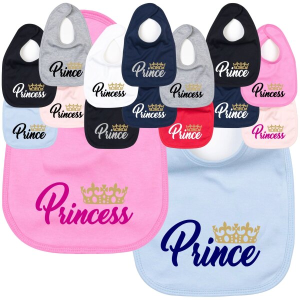 Lätzchen - PRINCESS oder PRINCE