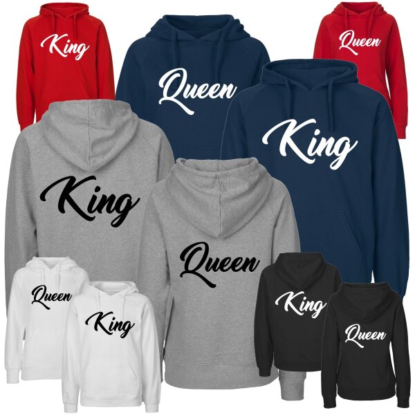 Partner-Hoodies KING & QUEEN -