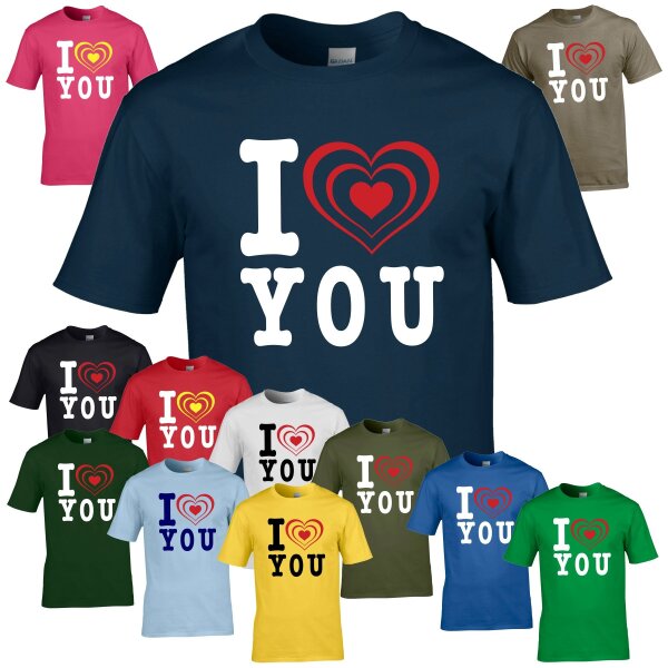 T-Shirt - I LOVE YOU
