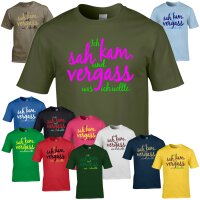 T-Shirt - ICH KAM, SAH UND VERGASS WAS ICH WOLLTE