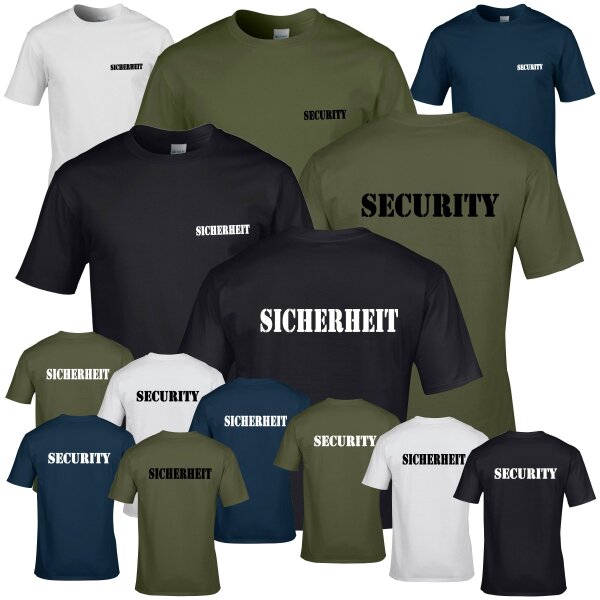 T-Shirt - SECURITY / SICHERHEIT