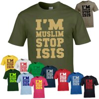 T-Shirt - I´M MUSLIM STOP ISIS