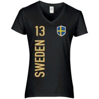 Damen Fan-Shirt - SWEDEN