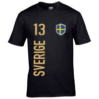 Herren Fan-Shirt - SVERIGE