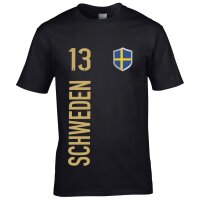 Kinder Fan-Shirt - SCHWEDEN