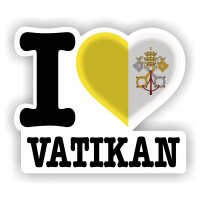 Aufkleber - I LOVE VATIKAN
