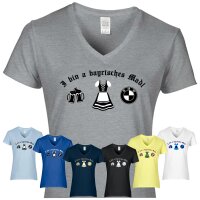 T-Shirt - I BIN A BAYRISCHES MADL