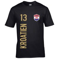 Kinder Fan-Shirt - KROATIEN