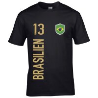 Herren Fan-Shirt - BRASILIEN
