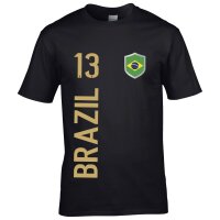 Herren Fan-Shirt - BRAZIL