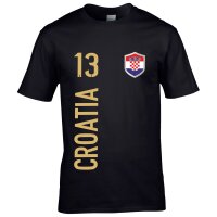 Herren Fan-Shirt - CROATIA