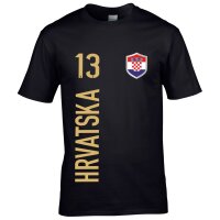 Herren Fan-Shirt - HRVATSKA