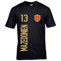 Herren Fan-Shirt - MAZEDONIEN