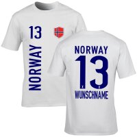 Herren Fan-Shirt - NORWAY
