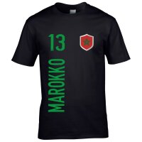 Herren Fan-Shirt - MAROKKO