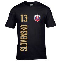 Herren Fan-Shirt - SLOVENSKO