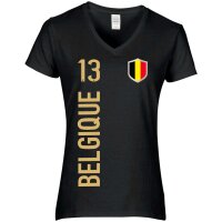 Damen Fan-Shirt - BELGIQUE