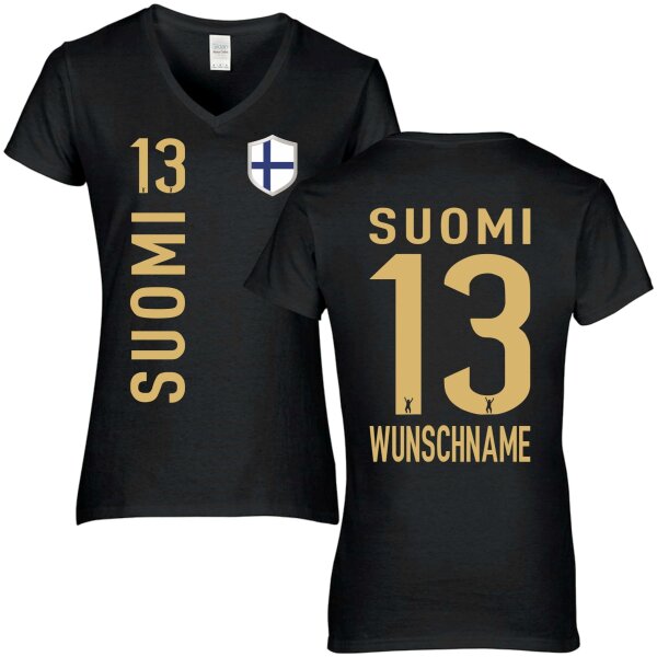 Damen Fan-Shirt - SUOMI -