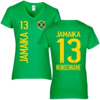 Damen Fan-Shirt - JAMAIKA -