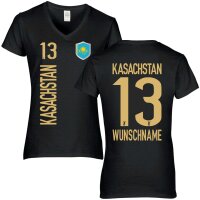Damen Fan-Shirt - KASACHSTAN -