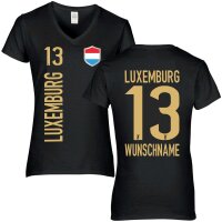 Damen Fan-Shirt - LUXEMBURG -