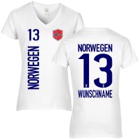 Damen Fan-Shirt - NORWEGEN