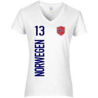 Damen Fan-Shirt - NORWEGEN