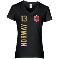 Damen Fan-Shirt - NORWAY