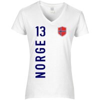 Damen Fan-Shirt - NORGE